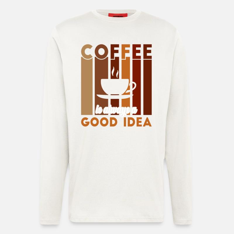 Coffee - Longsleeve - made by SPREAD  - OFF WHITE