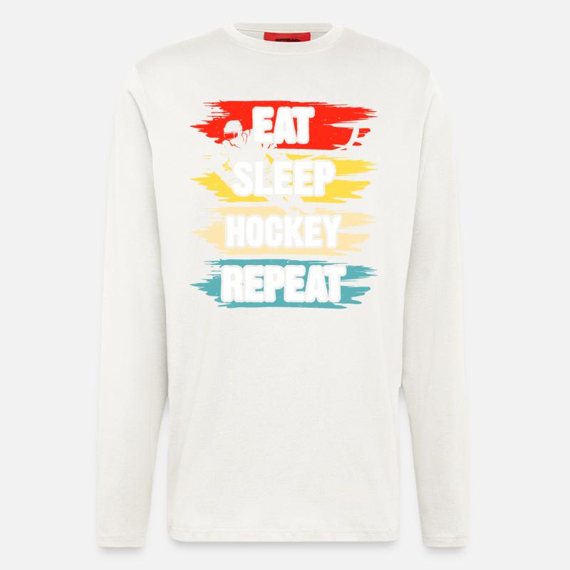 Hockey - Langarmshirt - made by SPREAD  - OFF WHITE