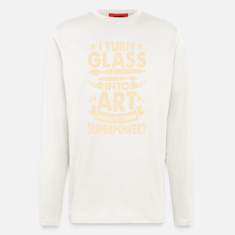 Glasbläser - Langarmshirt - made by SPREAD  - OFF WHITE