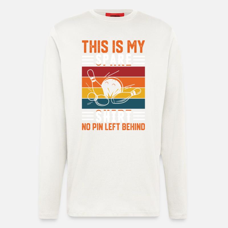 Bowling - Langarmshirt - made by SPREAD  - OFF WHITE