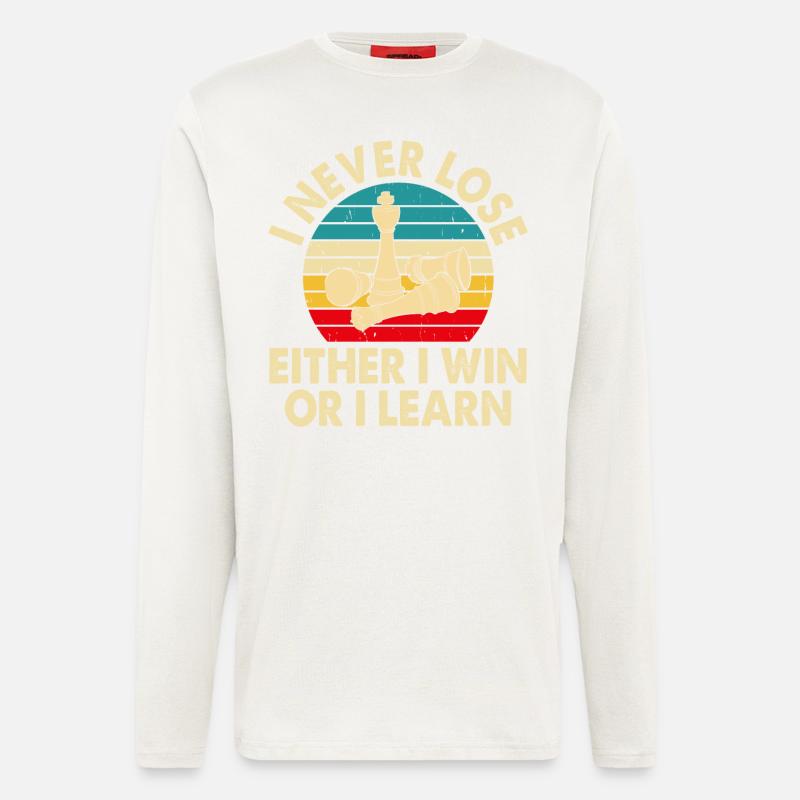 Schach - Langarmshirt - made by SPREAD  - OFF WHITE