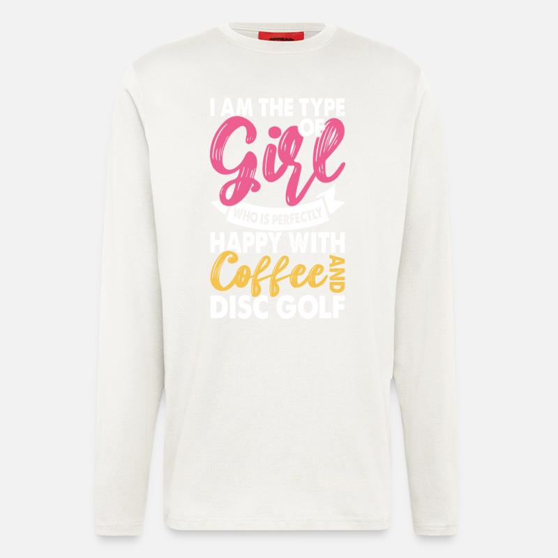 Discgolf Disc Golf - Longsleeve - made by SPREAD  - OFF WHITE