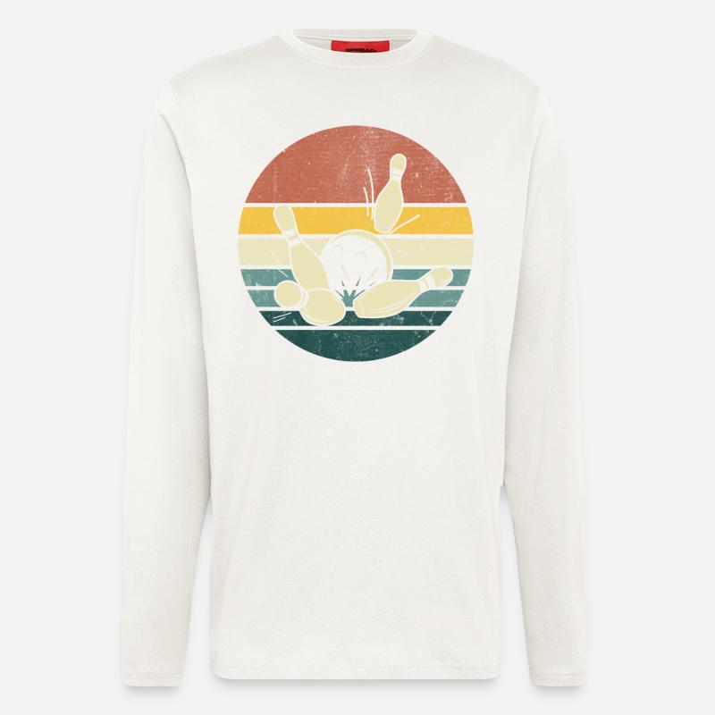 Bowling - Longsleeve - made by SPREAD  - OFF WHITE
