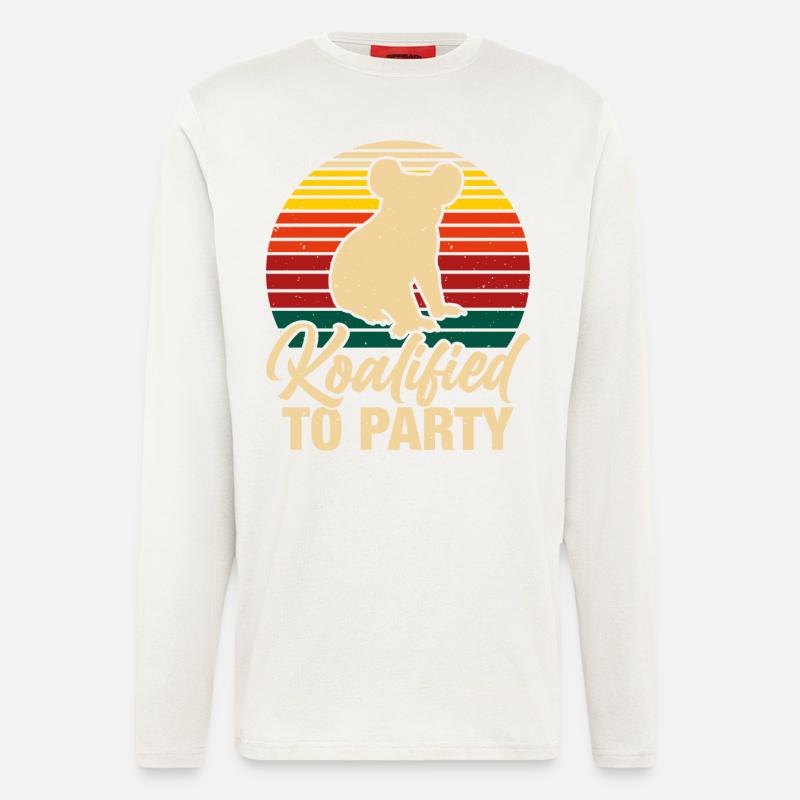 Koala Party - Longsleeve - made by SPREAD  - OFF WHITE