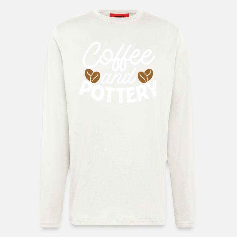 Pottery Pottery Pottery - Longsleeve - made by SPREAD  - OFF WHITE