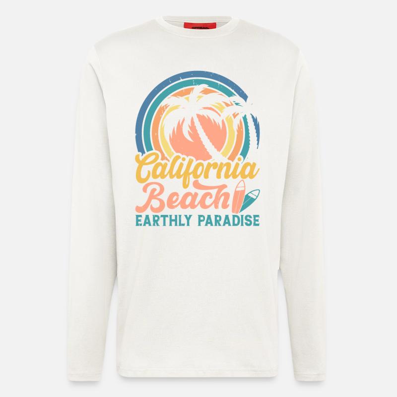 Surfen Surfer - Langarmshirt - made by SPREAD - OFF WHITE