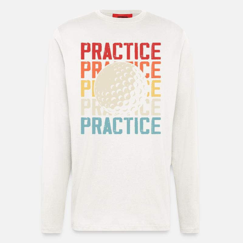 Golf Golfer - Langarmshirt - made by SPREAD  - OFF WHITE
