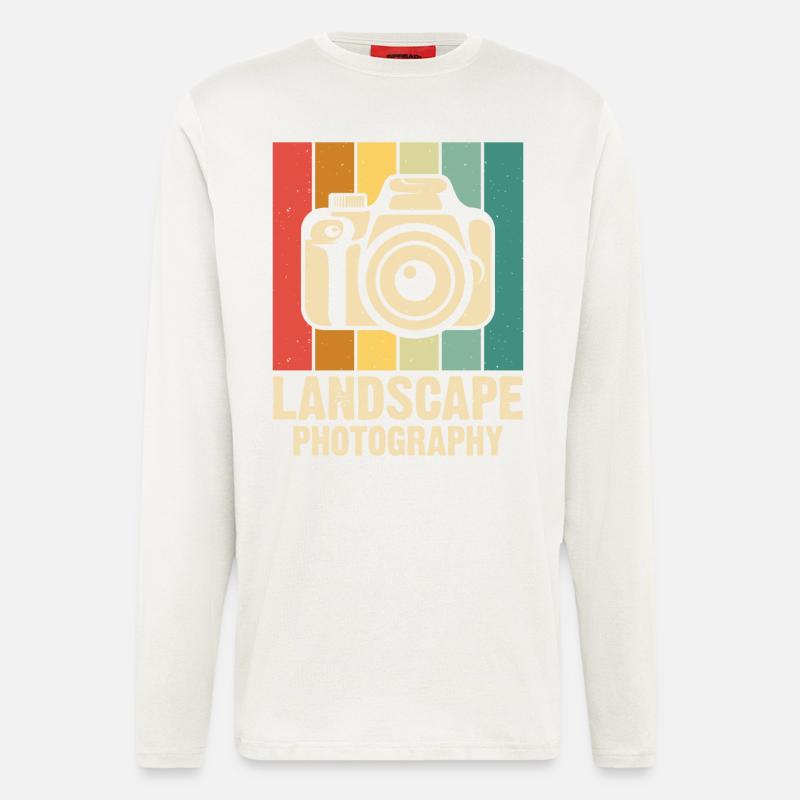 Fotograf - Langarmshirt - made by SPREAD - OFF WHITE