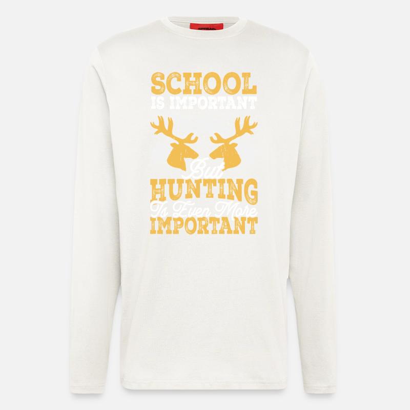 Hunter Hunt - Longsleeve - made by SPREAD  - OFF WHITE