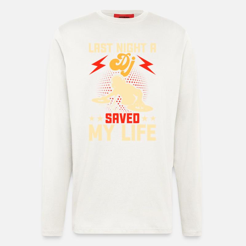 Dj - Langarmshirt - made by SPREAD - OFF WHITE