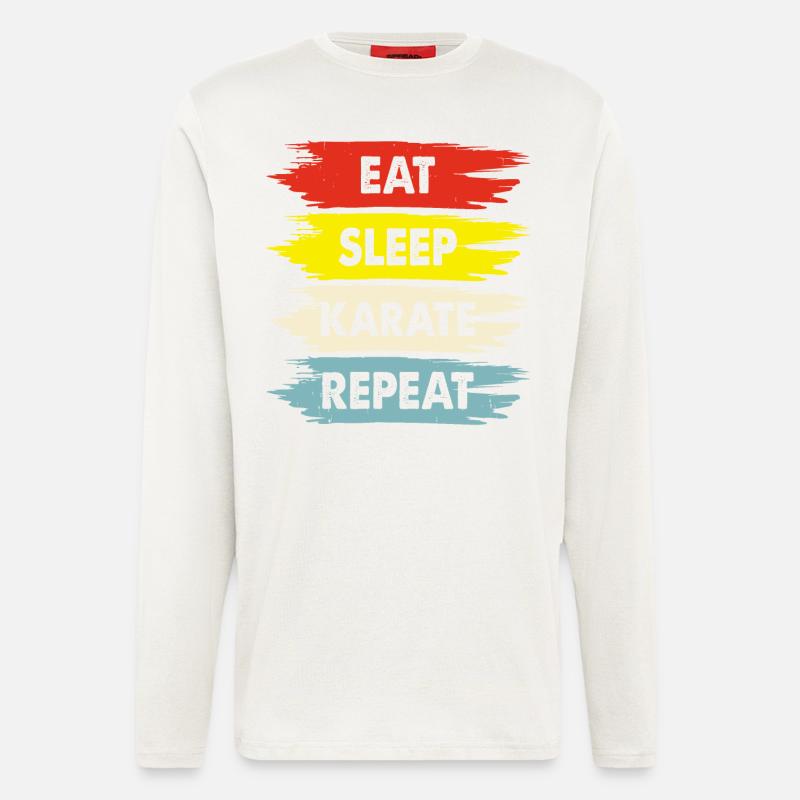 Karate - Langarmshirt - made by SPREAD  - OFF WHITE