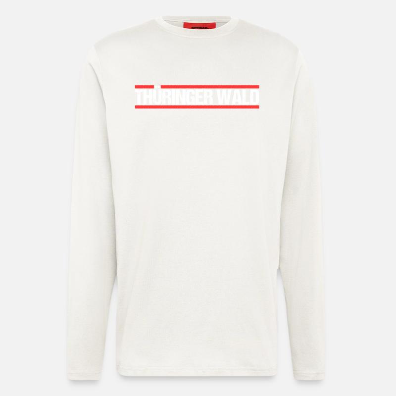 Thüringer Wald - Langarmshirt - made by SPREAD  - OFF WHITE