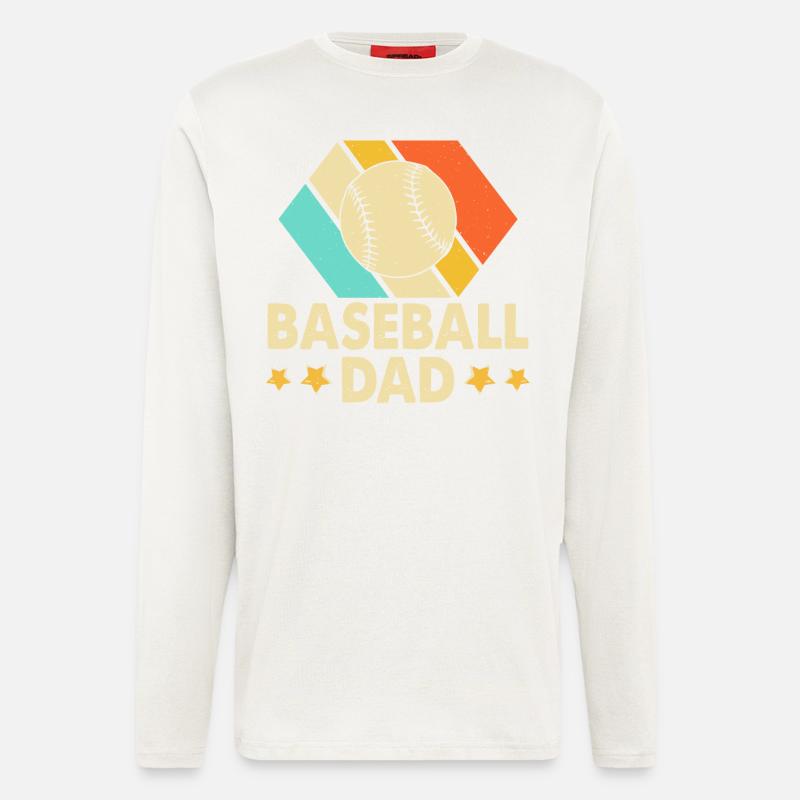Baseball Dad - Langarmshirt - made by SPREAD  - OFF WHITE