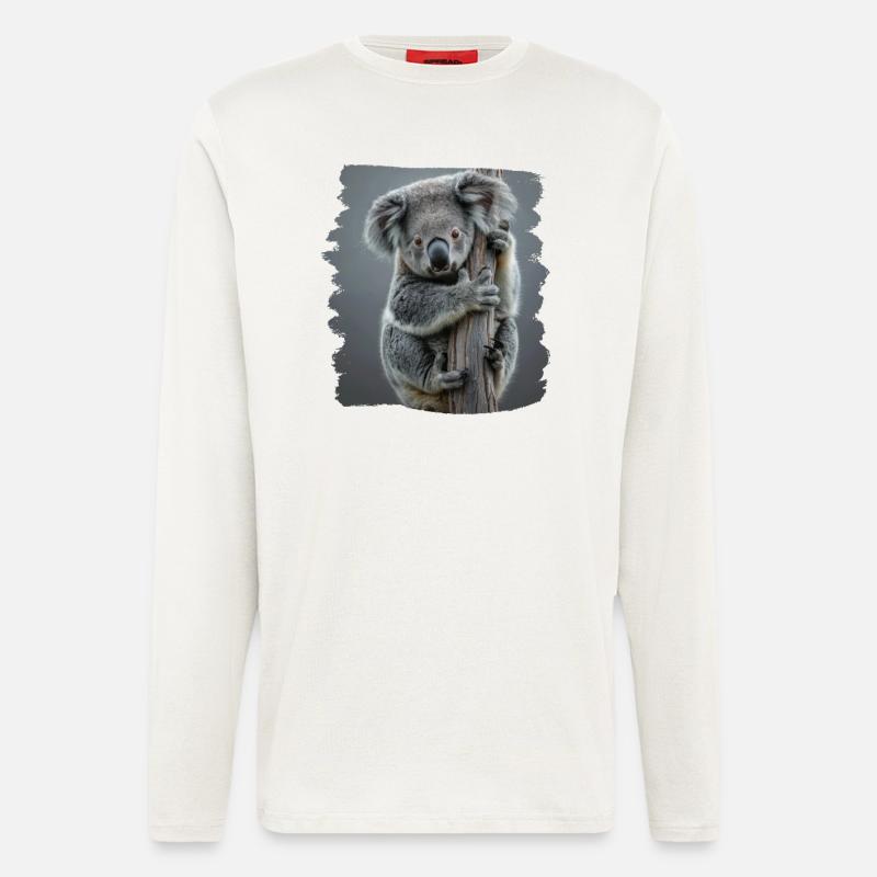 Koalas Koala - Longsleeve - made by SPREAD  - OFF WHITE