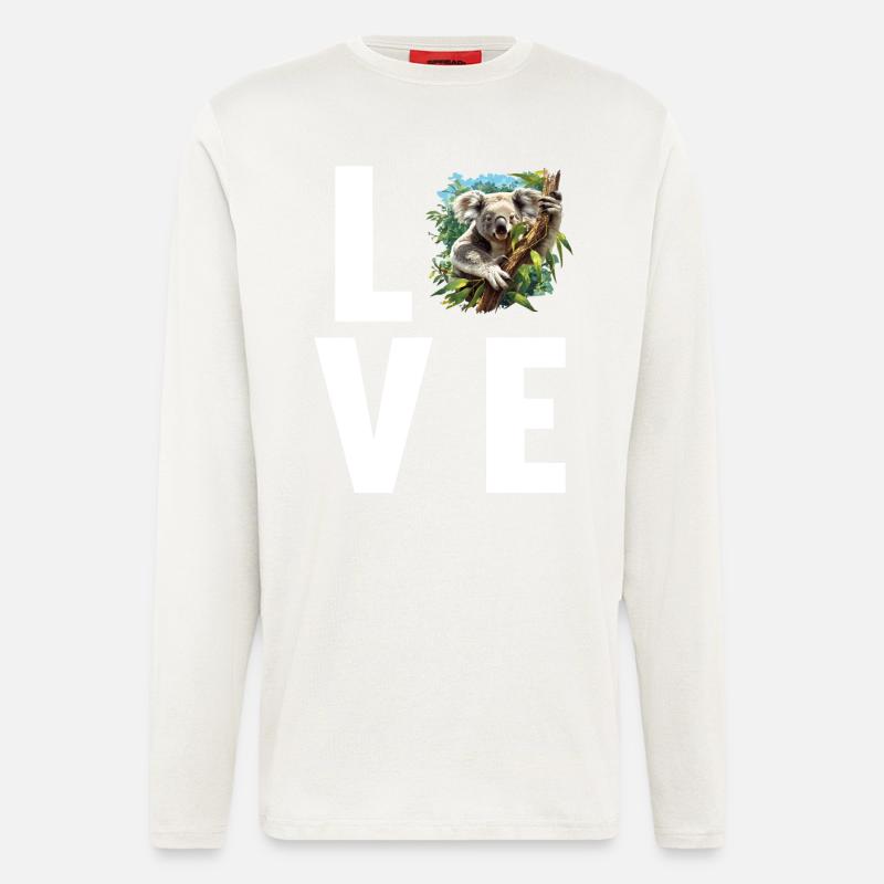 Koalas Koala - Longsleeve - made by SPREAD  - OFF WHITE