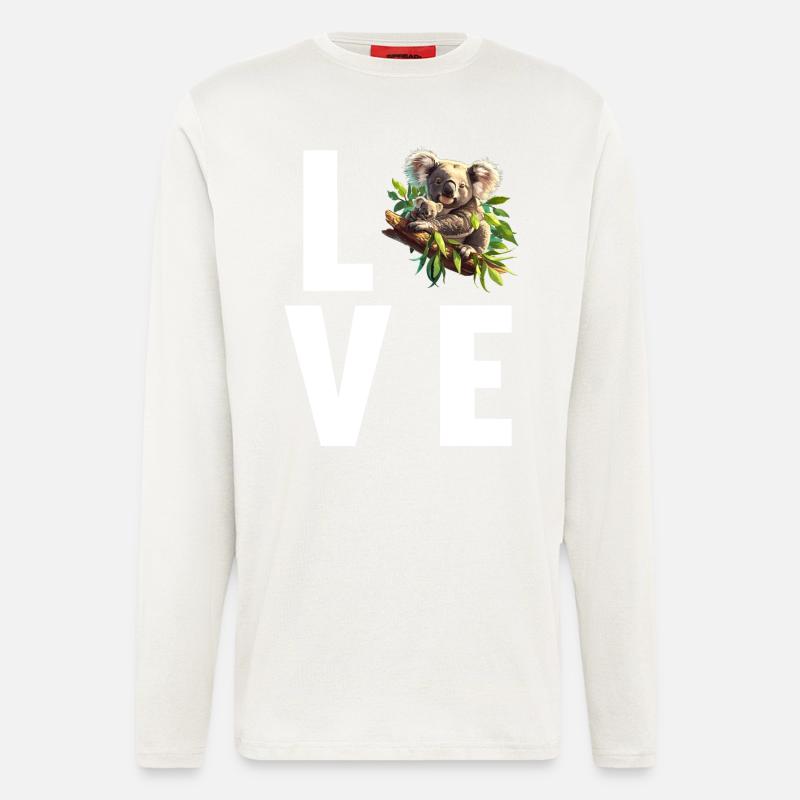 Koalas Koala - Longsleeve - made by SPREAD  - OFF WHITE
