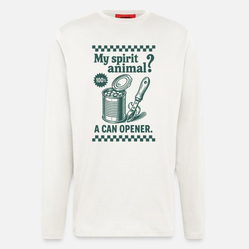 Prepper Survival Bushcrafting Funny Saying - Longsleeve - made by SPREAD  - OFF WHITE
