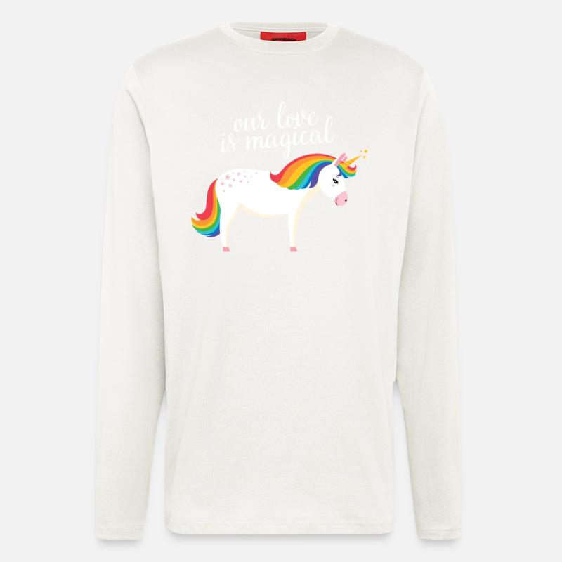 Our Love Is Magical - Longsleeve - made by SPREAD  - OFF WHITE