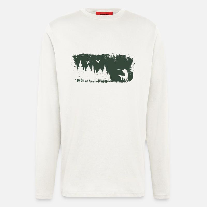 Jäger Design - Langarmshirt - made by SPREAD  - OFF WHITE