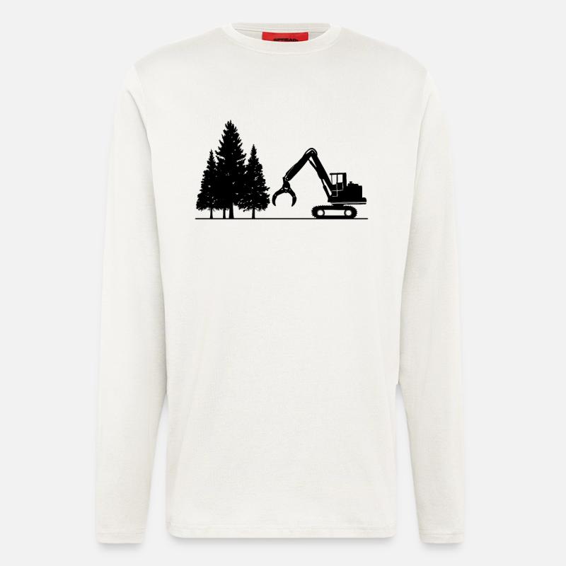 Harvester Design - Langarmshirt - made by SPREAD  - OFF WHITE