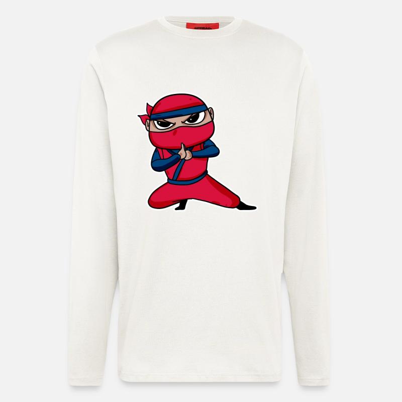 Ninja - Langarmshirt - made by SPREAD  - OFF WHITE