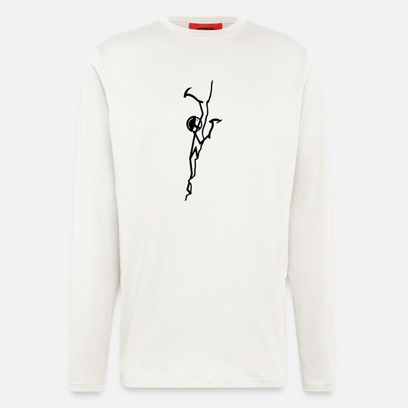 Eisklettern - Langarmshirt - made by SPREAD  - OFF WHITE