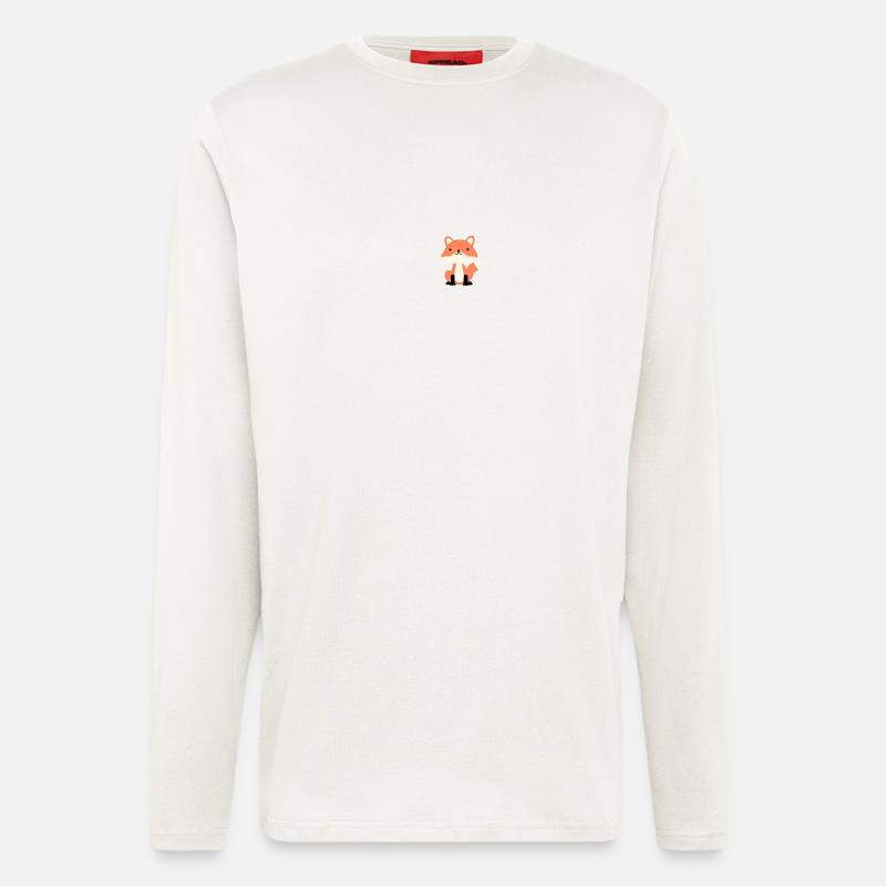 Fuchs - Langarmshirt - made by SPREAD  - OFF WHITE