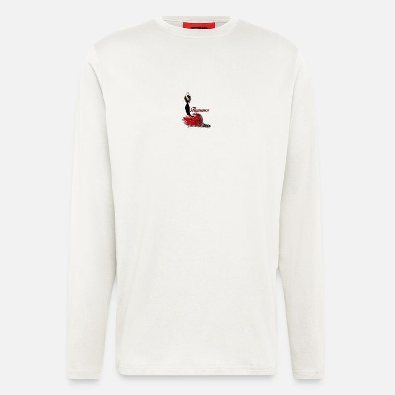 Flamenco dancer 2 - Longsleeve - made by SPREAD  - OFF WHITE