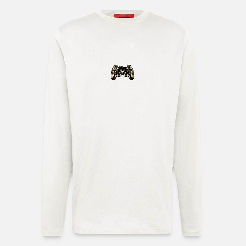 Gaming - Langarmshirt - made by SPREAD  - OFF WHITE