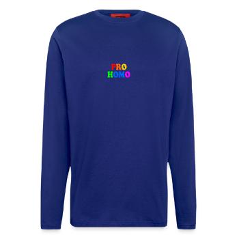 Pro homo - Manches longues bio décontracté fabriqué en UE - OFF WHITE - Devant