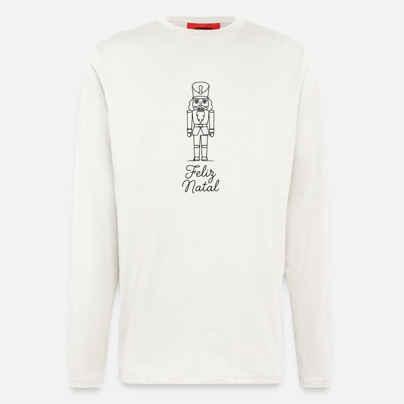 Feliz Natal Nutcracker Christmas Classic - Longsleeve - made by SPREAD  - OFF WHITE