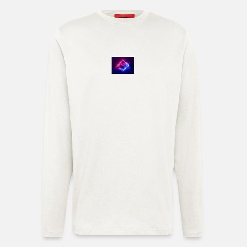 Neon Cloud Diamond - Longsleeve - made by SPREAD  - OFF WHITE