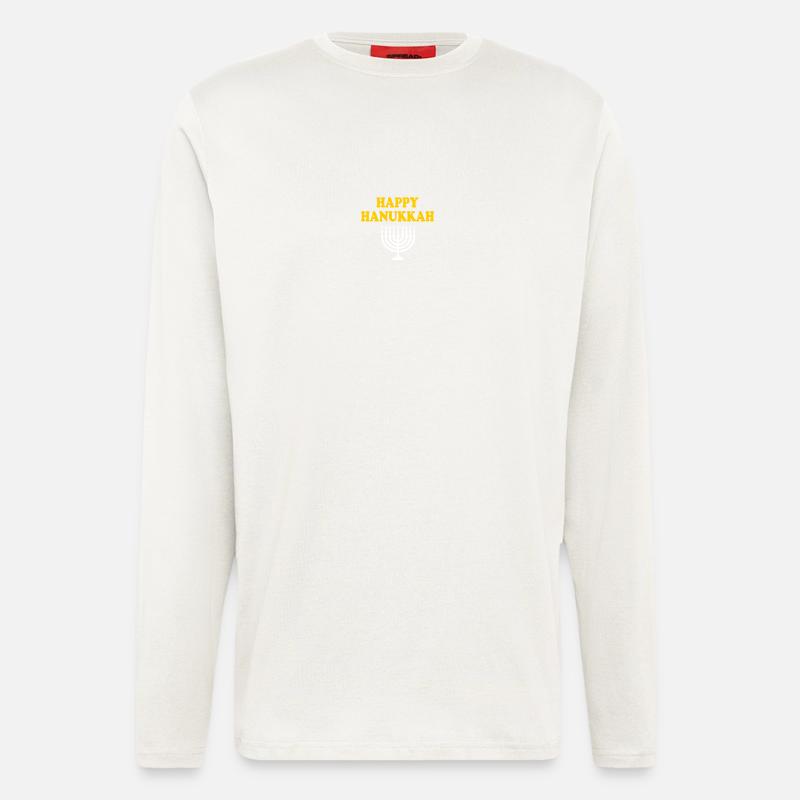 HAPPY HANUKKAH - Langarmshirt - made by SPREAD  - OFF WHITE