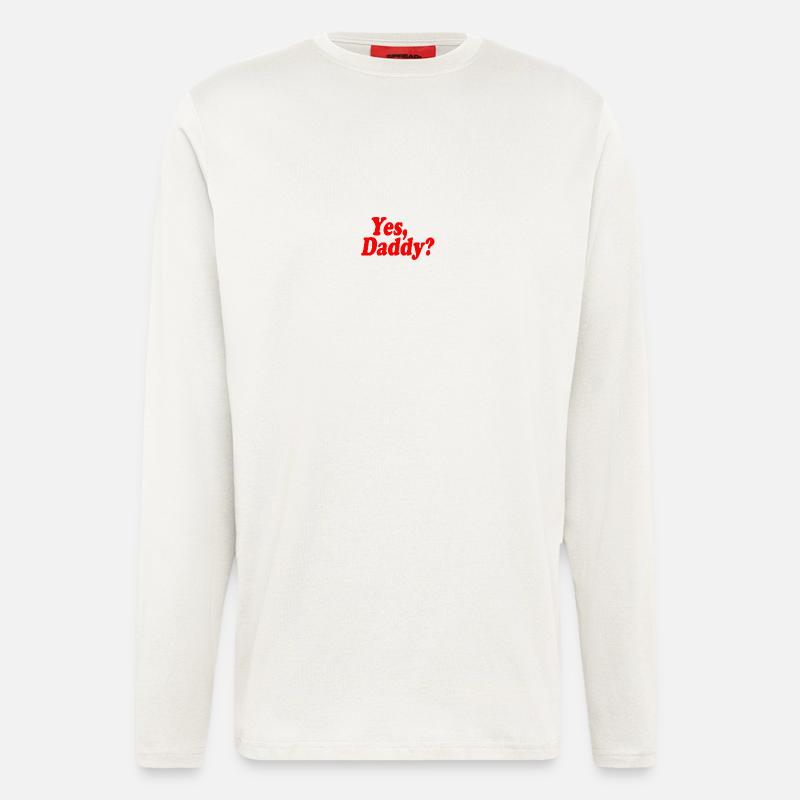 Yes daddy - Langarmshirt - made by SPREAD  - OFF WHITE