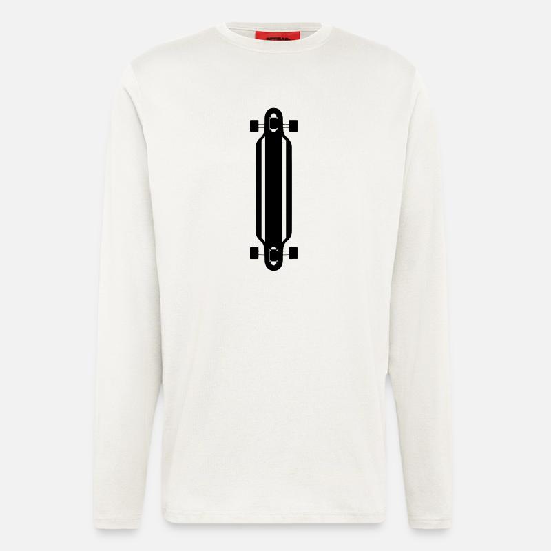 Longboard - Langarmshirt - made by SPREAD  - OFF WHITE