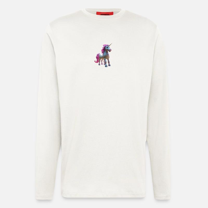 Einhorn - Langarmshirt - made by SPREAD - OFF WHITE