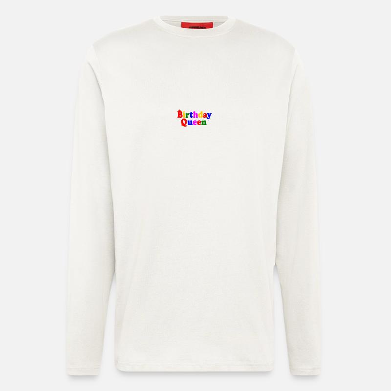 Birthday queen - Langarmshirt - made by SPREAD  - OFF WHITE