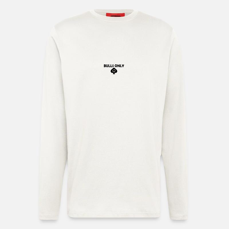 Bulls only - Langarmshirt - made by SPREAD  - OFF WHITE