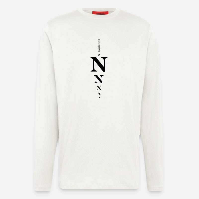 N - Langarmshirt - made by SPREAD  - OFF WHITE