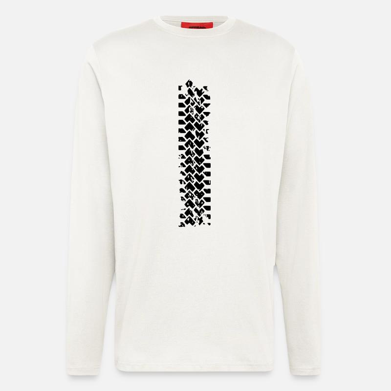 Brennen, um ein Wild sein - Langarmshirt - made by SPREAD - OFF WHITE