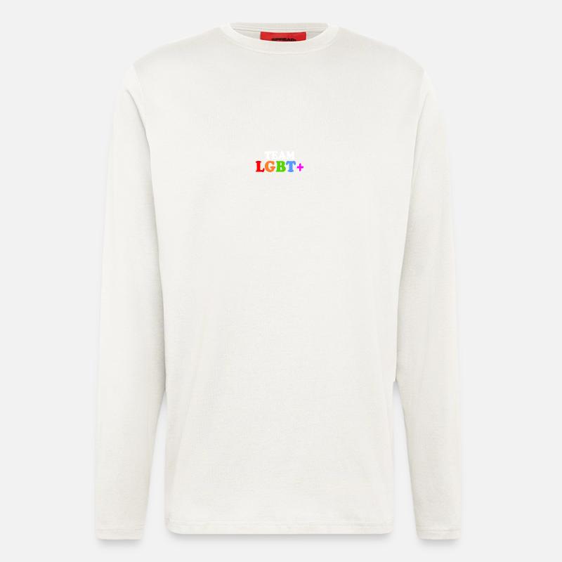Lgbt - Langarmshirt - made by SPREAD  - OFF WHITE