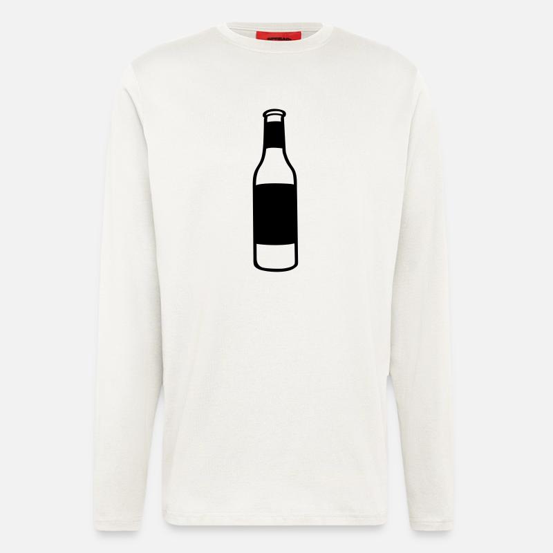 Flasche - Langarmshirt - made by SPREAD  - OFF WHITE