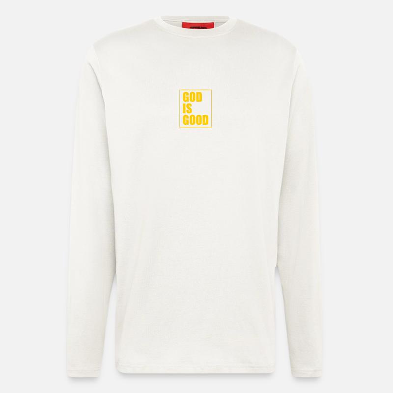 God is good - Langarmshirt - made by SPREAD  - OFF WHITE
