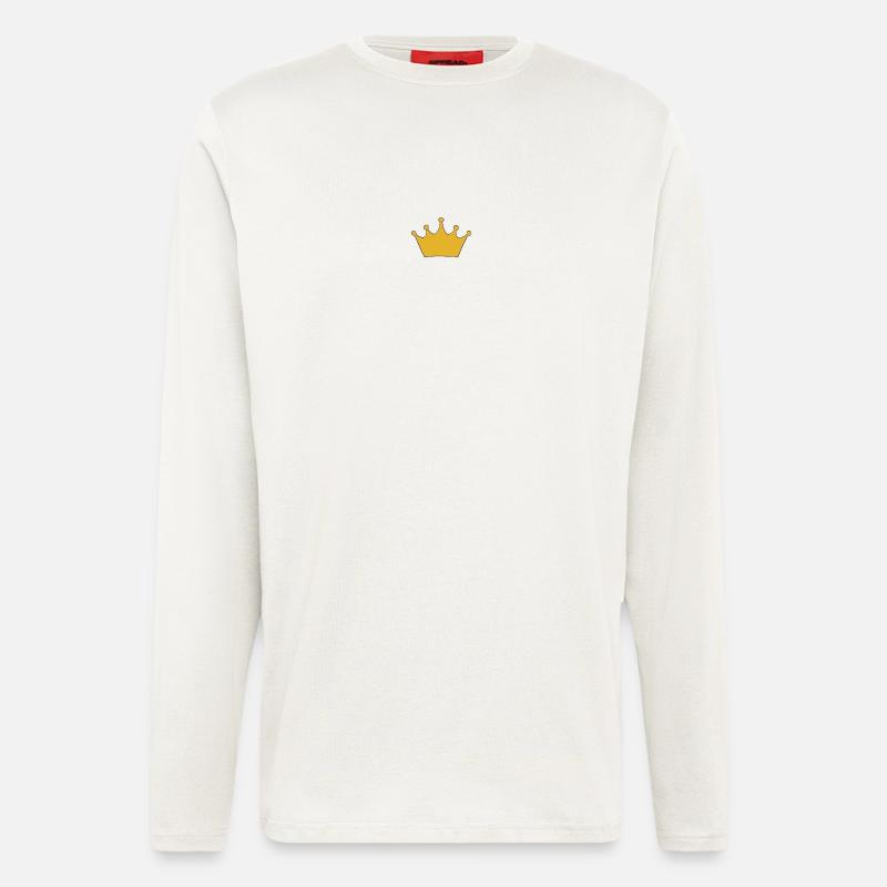 Krone - Langarmshirt - made by SPREAD  - OFF WHITE