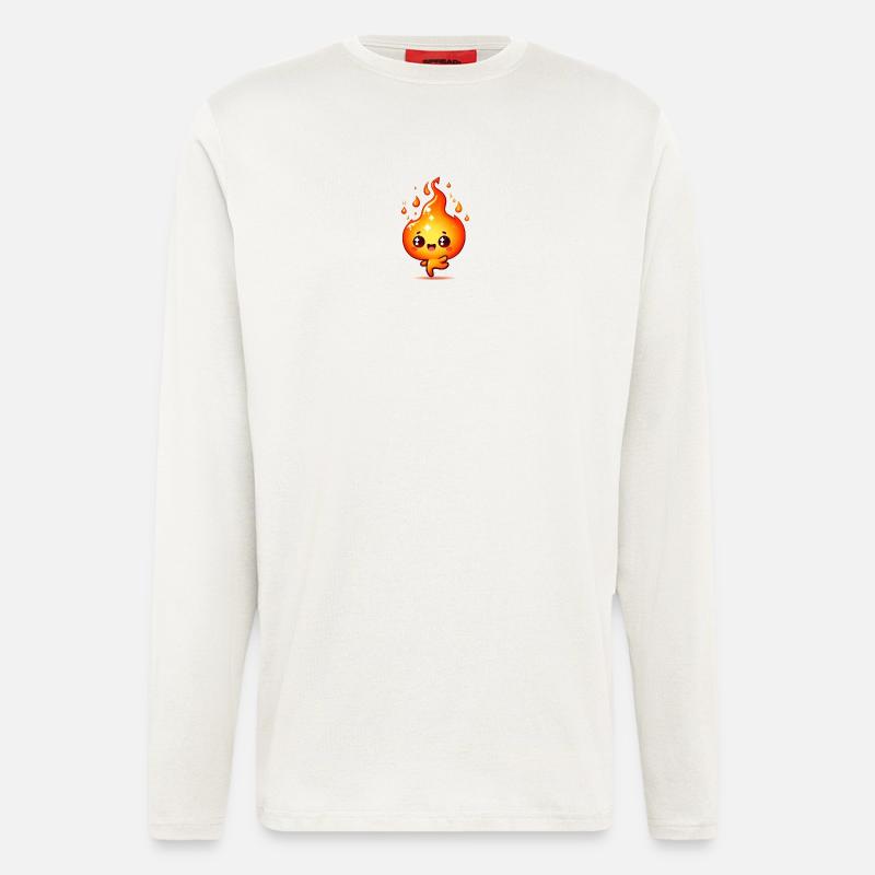 Fire - Longsleeve - made by SPREAD  - OFF WHITE