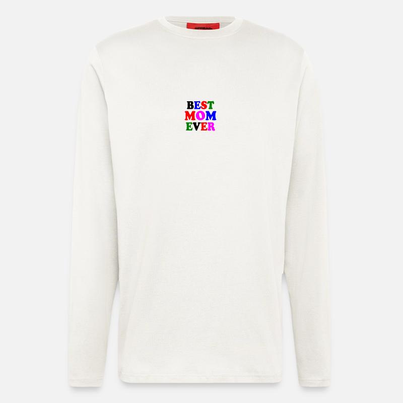 Best mom ever - Langarmshirt - made by SPREAD  - OFF WHITE