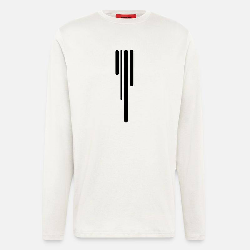 drip - Longsleeve - made by SPREAD  - OFF WHITE
