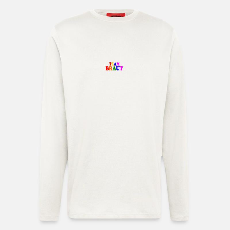 Team braut - Langarmshirt - made by SPREAD  - OFF WHITE