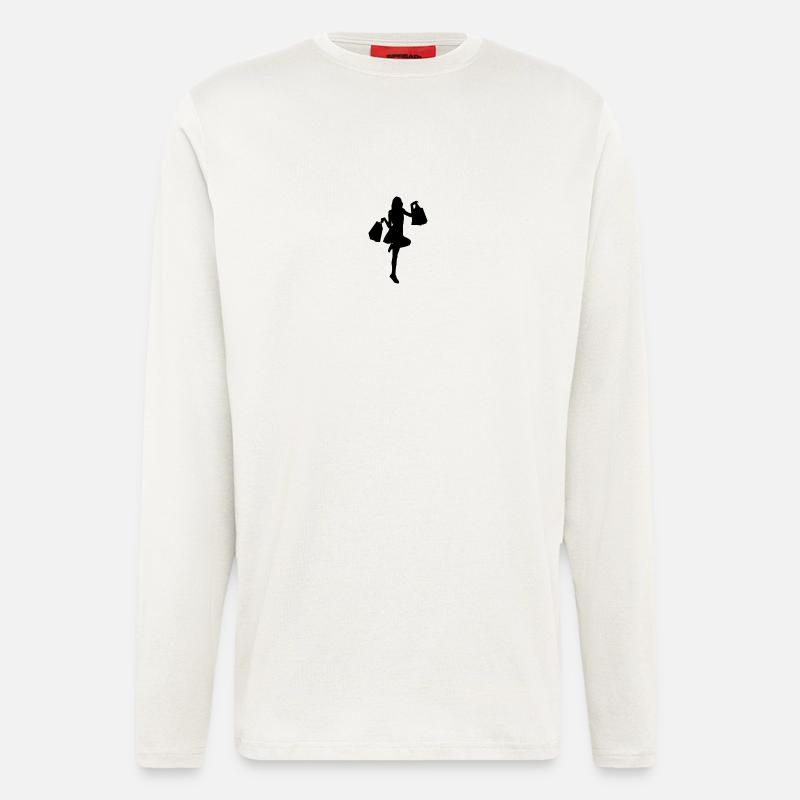 Shopping Queen - Langarmshirt - made by SPREAD  - OFF WHITE