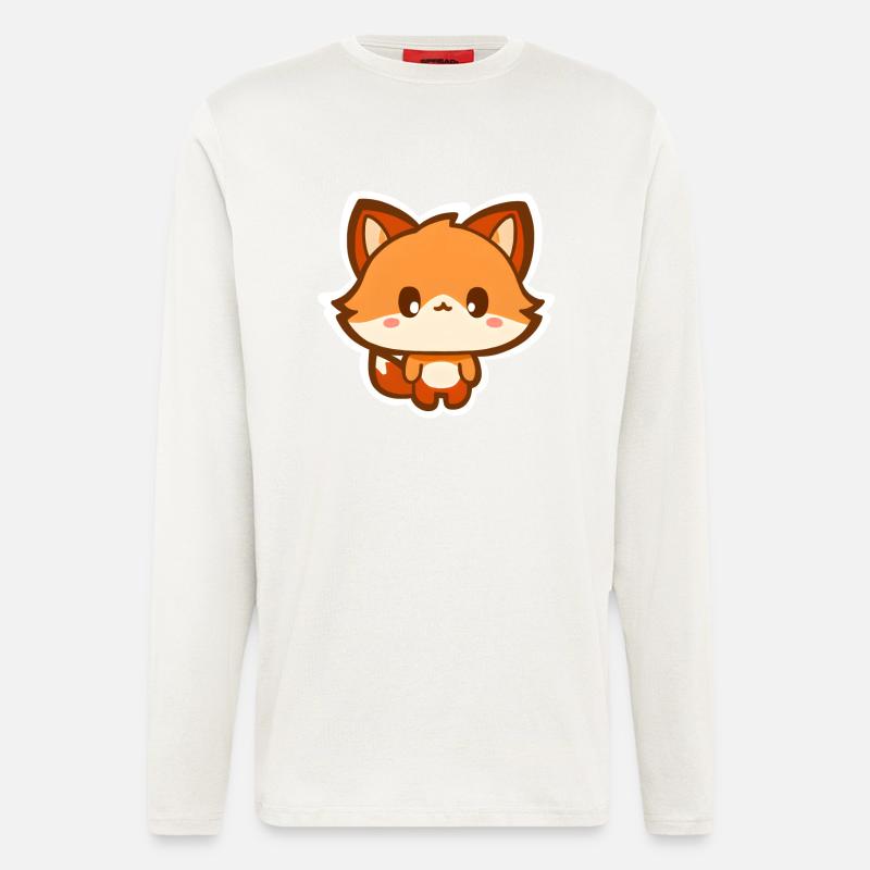 Fuchs - Langarmshirt - made by SPREAD  - OFF WHITE